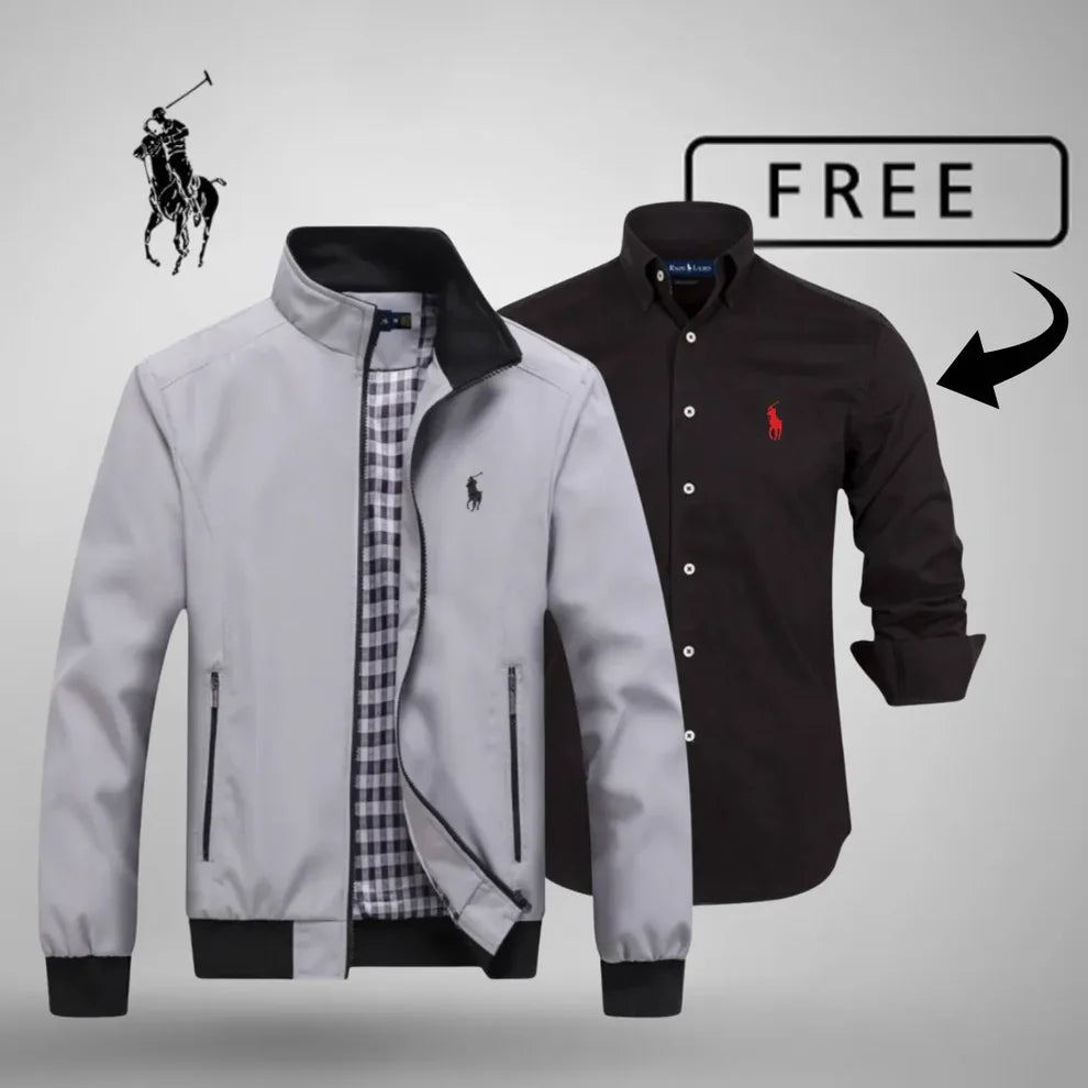 Casual Zip-Up Bomber⢠Premium + FREE Jumper or Shirt (Your Choice)