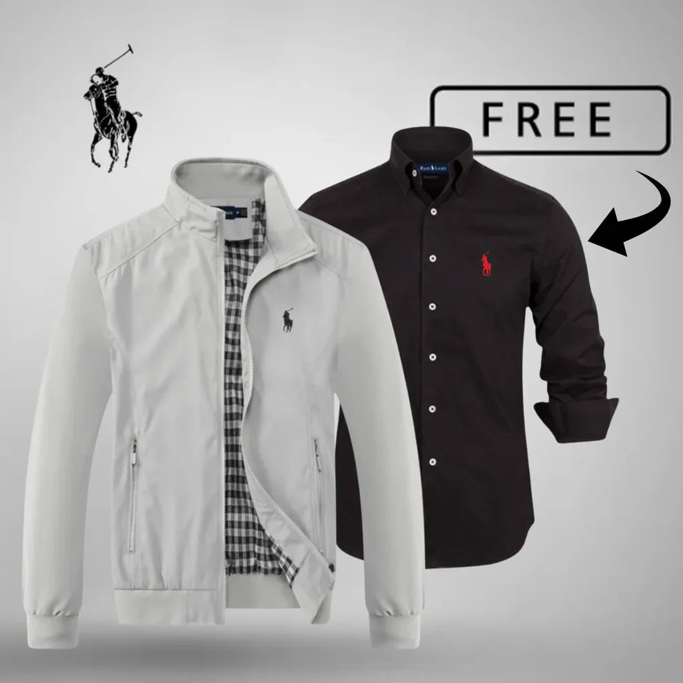 Casual Zip-Up Bomber⢠Premium + FREE Jumper or Shirt (Your Choice)