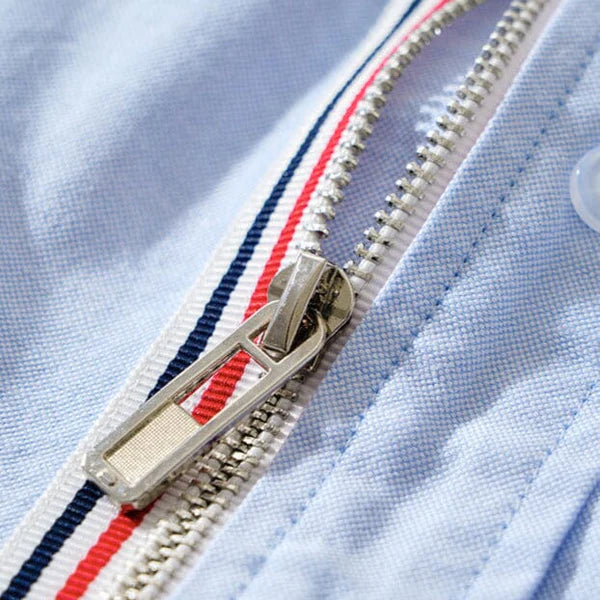 Herren Hemd mit Kapuze | Lässiges Übergangshemd hellblau